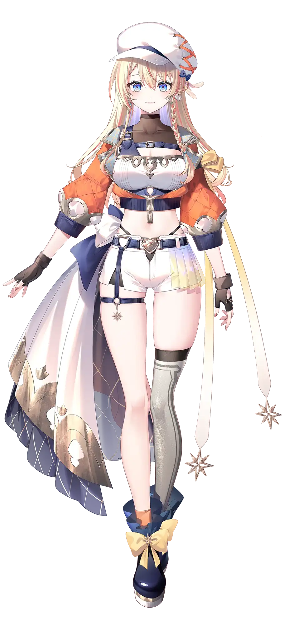橙里セイ (SEII TOURI) - Vtuber character illustration